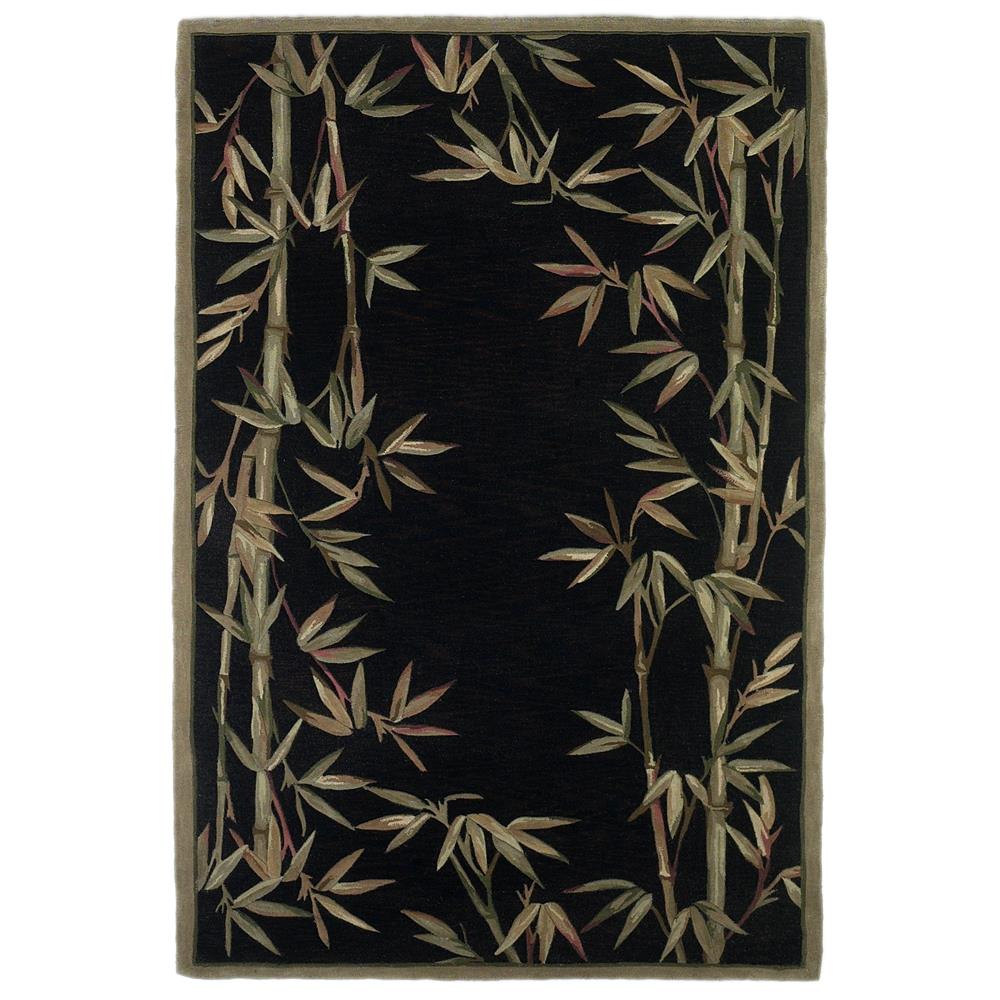 KAS 3147 Sparta 5 Ft. 3 In. X 8 Ft. 3 In. Rectangle Rug in Black